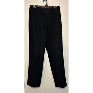 Chico's Design Stretch Black Business Career Slacks Pants Womens 1 (8/10 M)